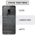 Black Painted Wood Galaxy S9 Skin